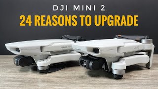 DJI Mini 2 vs Mavic Mini  24 Reasons To Upgrade [upl. by Brandais798]