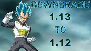 Dragon Ball Xenoverse 2 Downgrade back to version 112 from 113 for modding [upl. by Alahs382]