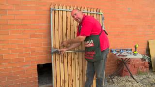 How To Fit A Ring Gate Latch  DIY At Bunnings [upl. by Hendrick639]