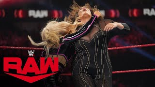 Natalya amp Tamina vs Nia Jax amp Shayna Baszler Raw July 19 2021 [upl. by Kohn737]