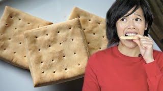 HARDTACK Civil War Era Recipe amp Taste Test  Will I chip a tooth [upl. by Prendergast]