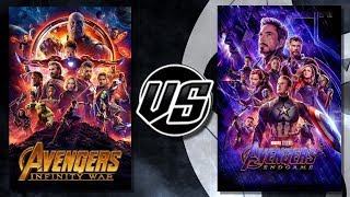 Avengers Infinity War VS Endgame [upl. by Eiro]