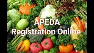 How to do APEDA Registration Online Live Demo [upl. by Bruckner]