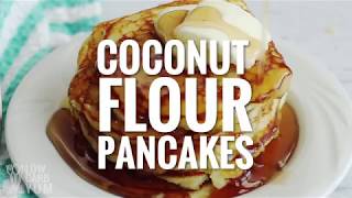 Keto Low Carb Coconut Flour Pancakes [upl. by Jsandye]