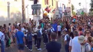 Sassari Candelieri Piccoli 2015 [upl. by Milburn]