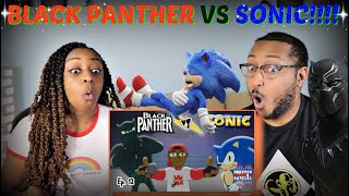 Verbalase quotBlack Panther Vs Sonic Cartoon Beatbox Battlesquot REACTION [upl. by Zosi]