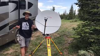 HughesNet Gen 5 Mobile Satellite Deployment [upl. by Nnylhsa300]