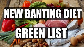 NEW BANTING DIET GREEN LISThow to lose weight fast Banting 7 day Meal Plan [upl. by Ysied]