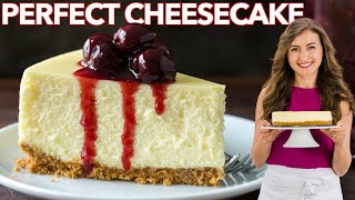 How to make the PERFECT CHEESECAKE with Cherry Sauce [upl. by Aiciled]