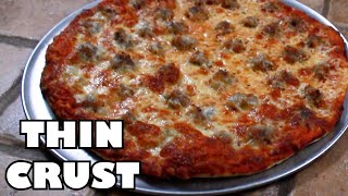 Perfect Chicago ThinCrust Tavern Style Pizza at Home [upl. by Anesuza]