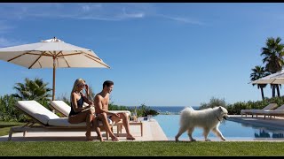 Villa Las Brisas Seaview Villa for rent Pampelonne sainttropez St Tropez House propertyvideo [upl. by Rafter]