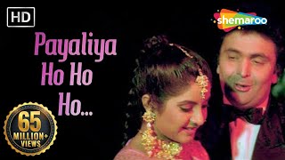 Payaliyan Oh Ho Ho Ho HD  Deewana Song  Rishi Kapoor  Divya Bharti  Filmigaane 90s Love Song [upl. by Lattonia]