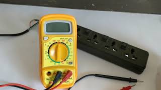 How to Measure AC Voltage with Multimeter [upl. by Tamsky375]