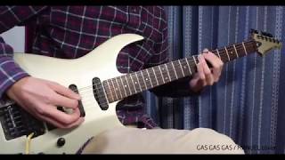 GAS GAS GAS  MANUEL guitar cover [upl. by Hobard]