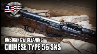 Chinese Type 56 SKS  Unboxing amp Cosmoline Cleaning [upl. by Eldrida162]