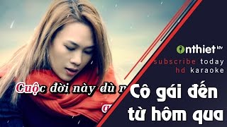 Cô gái đến từ hôm qua  Mỹ Tâm  KARAOKE [upl. by Laurena]