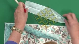 Sew Easy Quilt Binding  Corners Techniques and More [upl. by Nayt]