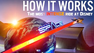 Behind Disneys most INTENSE ride Mission Space at EPCOT [upl. by Nyad]