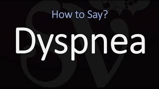 How to Pronounce Dyspnea CORRECTLY Meaning amp Pronunciation [upl. by Nylyahs359]