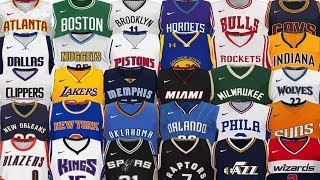 Ranking Every NBA Team’s Uniform from WORST to FIRST [upl. by Eedahs]