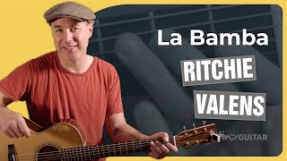 La Bamba Easy Riff Guitar Lesson  Ritchie Valens [upl. by Chantal]