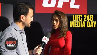 Joanna Jedrzejczyk It’s time to take back what’s mine  UFC 248 Media Day  ESPN MMA [upl. by Ffirahs]