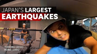 How Japans Largest Earthquakes Really Felt  Tohoku 2011 Kobe 1995 ★ ONLY in JAPAN [upl. by Jorgan285]