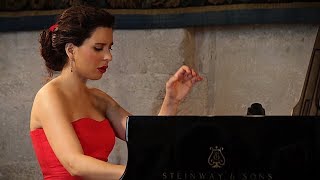 GRANADOS Allegro de Concierto by concert pianist Stephanie ELBAZ [upl. by Valery]