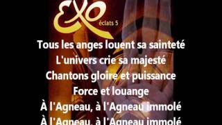 EXO ÉCLATS 5  À lAgneau Avec Les Paroles [upl. by Rogerio401]