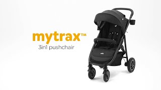 Joie mytrax™  MultiMode Pushchair With Carry Cot Connection for Newborns amp Toddlers [upl. by Nayhr]