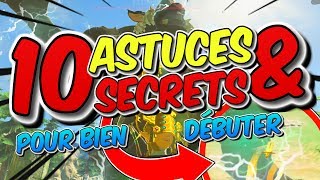 10 ASTUCES SPÉCIALES CACHÉES  ZELDA BREATH OF THE WILD BOTW SECRETS POUR BIEN DÉBUTER [upl. by Minta]