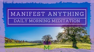 20 Minute Morning Meditation For Manifesting  Morning Meditation  Mindful Movement [upl. by Leah]