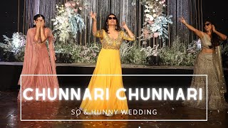 Indian Wedding Dance  Chunnari Chunnari [upl. by Naitsabas]