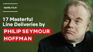 Philip Seymour Hoffmans Best Movie Moments  Netflix [upl. by Ahseuqram]