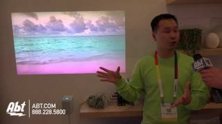 Sony LSPXP1 Portable Short Throw Projector  Abt CES 2016 [upl. by Iana]