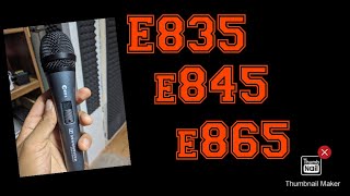 Sennheiser E835 vs E845 vs E865 [upl. by Swanson]