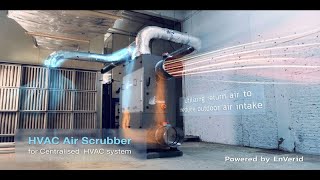 HVAC Air Scrubber  How it works [upl. by Leahplar]