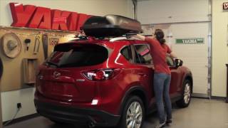 Yakima RocketBox Roof Box Demonstration [upl. by Anastasie]