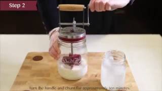 How to use the Kilner Butter Churn [upl. by Aker752]