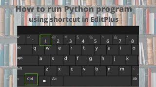 How to run Python program using shortcut in EDITPLUS shorts [upl. by Ahsikyt132]