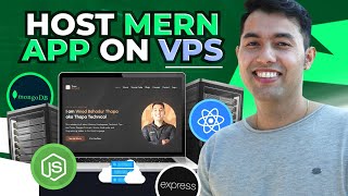 55 How to Host MERN Website in VPS server [upl. by Eldoree]