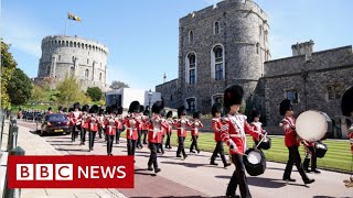 Prince Philip funeral How the day unfolded  BBC News [upl. by Siraf130]