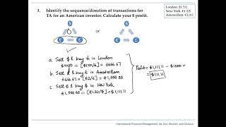 Solving a triangular arbitrage problem [upl. by Manlove650]