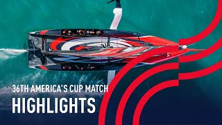 36th Americas Cup Highlights [upl. by Ric]