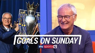 Claudio Ranieri answers Leicester City fans questions  Goals On Sunday [upl. by Alegnasor68]