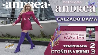 CATALOGO ANDREA CALZADO OTOÑO INVIERNO 2023 👉COMPLETO [upl. by Weinberg68]