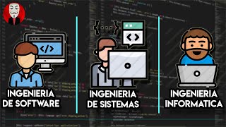 INGENIERÍA DE SOFTWARE vs INGENIERÍA DE SISTEMAS vs INGENIERÍA INFORMÁTICA [upl. by Siana]