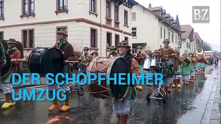 Der Schopfheimer Fasnachtsumzug [upl. by Annahgiel420]