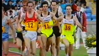 AAA champs 1500 Coe v Ovett  interviews  1989 [upl. by Zimmer]