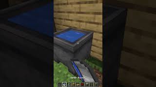 ✓Minecraft How To Make A Secret Entrance Cauldron Edition [upl. by Thant835]